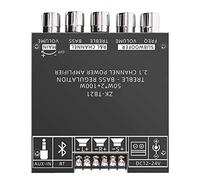 Cpolebev -TB21 Bluetooth 5.0 Scheda Amplificatore Subwoofer 50WX2+100W 2.1 Canali Potenza Audio Stereo Scheda Amplificatore Bass AMP