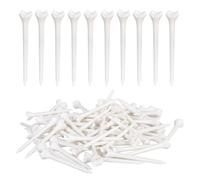 Cpolebev Tee da Golf in Plastica con di T Professionale da 100 Pezzi da 83 mm Massimizza Le Parti di Ricambio per Il Golf delle Prestazioni del Tee dei Golfisti
