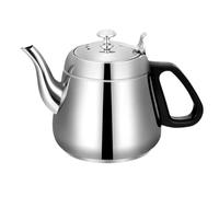 Cpolebev Teiera In Acciaio Inossidabile con Infusore, Teiera con Infusore, Bollitore Ad Alta Capacità da 1,5 Litri, per Bollire Acqua Calda, Piano Cottura
