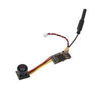 Cpolebev Telecamera Micro FPV AIO 5.8G 25MW Trasmettitore 40CH 700TVL LST-S4+ Telecamera FPV con OSD Pezzi per Drone da RC