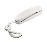 Cpolebev Telefono da Parete Cablato, Piccolo Telefono per Hotel, Adatto per Casa/Bagno/Scuola/Ufficio, Telefono Fisso da Parete, Resistente e Facile da Usare