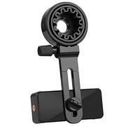 Cpolebev Telescopio Supporto Adattatore per Telefono Cellulare, Telescopio Cannocchiale Monoculare Binoculare Compatibile Universale