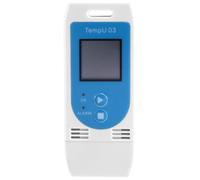 Cpolebev TempU 03 USB Data Logger di Temperatura e Umidità RH TEMP Data Logger Registratore Misuratore di Umidità con Capacità di 32.000