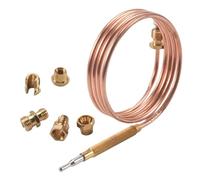 Cpolebev Termocoppia Universale per Fornello un Gas con Adattatore per Termocoppia di Ricambio per Bruciatore un Gas da 5 Pezzi