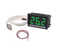 Cpolebev Termometro Termocoppia Industriale Tipo K M6 Ad Alta Temperatura DC12V -30-800℃ Tester Digitale per Misuratore di Temperatura Verde Durevole