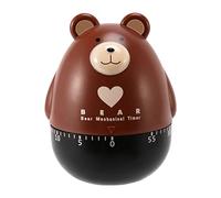 Cpolebev Timer da Cucina Timer per Uova Timer per Il Conto alla Rovescia Timer Meccanico per Famiglie di Animali 55 Minuti, per Cucinare, Sport, Imparare, ECC.,