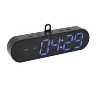 Cpolebev Timer da Palestra Portatile Multifunzione 1000MAh USB Fitness Sport Intervallo Allenamento Timer Sveglia Durevole Facile da Usare