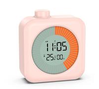 Cpolebev Timer Digitale Visivo Orologio con Timer Cronometro con Conto Alla Rovescia da 60 Minuti per L'Insegnamento Dello Studio di Cucina In Cucina