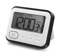 Cpolebev Timer per Il Conto alla Rovescia della Cucina Digitale: Insegnanti Contatore di Classe Grande LCD Forte Clip Magnetica Bambini Orologio Semplice Mini Piccolo Cronometro