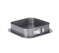 Cpolebev Tortiera Quadrata con Forma A Molla, Tortiera da 9 Pollici, Padella per Cheesecake con Base Rimovibile, Accessori per La Decorazione di Torte Antiaderenti