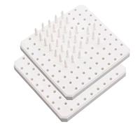 Cpolebev Trampoli per Forno Chiodi di Supporto Tappetino per Cottura in Ceramica Resistente alle Alte Temperature Strumenti per Forno Parti di Ricambio per Argilla Accessori (Confezione da 2)