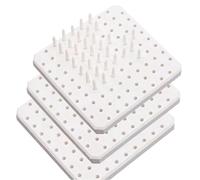 Cpolebev Trampoli per Forno Chiodi di Supporto Tappetino per Cottura in Ceramica Strumenti per Forno Resistenti alle Alte Temperature Accessori per Parti in Argilla (Confezione da 3)