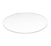Cpolebev Transparent Disco Acrilico A Specchio Rotondo di 3Mm di Diametro: 70Mm