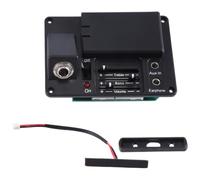 Cpolebev Trasduttore Pickup Elettrico Silenzioso per Violoncello Morbido con Cuffia Nero VPU-400 per Parti di Strumenti A Corda per Violoncello DIY