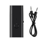 Cpolebev Trasmettitore e Ricevitore Bluetooth 5.3, Adattatore USB Wireless Aux da 3,5 Mm, Microfono Integrato, Streaming Musicale, Sostituzione Chiamate In Vivavoce