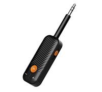 Cpolebev Trasmettitore Ricevitore Audio Bluetooth 5.2 Adattatore Audio Wireless Stereo AUX da 3,5 mm con Microfono per Cuffie TV Car Audio Ricambi Accessori