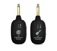 Cpolebev Trasmettitore Ricevitore per Wireless per Chitarra UHF Batteria Incorporata Portata di Trasmissione del Suono 50M per Chitarra Basso