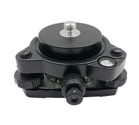Cpolebev Tribrach con Ottica e Adattatore GPS per Tribrach con Porta 5/8InX11 e Vite di Rotazione per Stazioni Totali GPS GNSS B Resistente