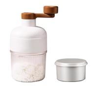 Cpolebev Tritaghiaccio Manuale per Macchina del Ghiaccio, Mini Macchina per Cono di Neve per Uso Domestico, Mini Rasoio per Ghiaccio Portatile per Cono di Neve, Granita, Ghiaccio Tritato