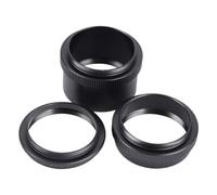 Cpolebev Tubi di Prolunga Macro 7mm/14mm/28mm per Adattatore M42 Close-Up Set di Anelli per Tubi Adattatori per Lenti Macro