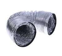 Cpolebev Tubo di Ventilazione da 4 Pollici 100 mm Tubo In Alluminio PVC Tubo di Ventilazione 'Aria Tubo di Scarico Flessibile Condotto di Scarico del D'Aria da 1,5 M