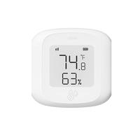 Cpolebev Tuya Smart WiFi Sensore di Umidità Della Temperatura Termometro Igrometro per Interni + Display LCD per Home