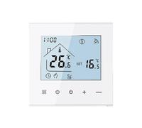 Cpolebev Tuya Termostato Pavimento Radiante 16A Smart WiFi Controller di Temperatura Termostato per Riscaldamento 'Acqua con Controllo Remoto per Casa