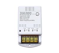 Cpolebev Tuya Wifi 30A Relay Module 85-250V Smart Switch DIY 433MHZ RF Controller APP Voice Relay Timer