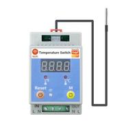 Cpolebev Tuya WiFi Interruttore di Temperatura Timer Interruttore di Controllo Della Temperatura Controllo APP per Monitoraggio Della Temperatura 'Acqua Degli Acquari 16A