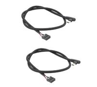 Cpolebev USB da 9 Pin A Tipo C da 2 Pezzi per la Scheda Madre del Computer, la In Rete Antischermatura Migliora la Stabilità e la Velocità, 60 Cm, Durevole.