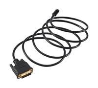 Cpolebev USB da TIPO C un DVI da USB Tipo C un DVI 24+1 Adattatore 4K 30Hz (6FT/1.8M) per 3 per Pro 2017/2016