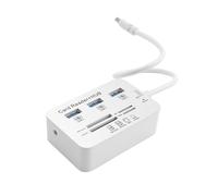 Cpolebev USB HUB 3.0 USB Splitter 3 Porte Extensor Multi USB Extension Multiplo 3 0 Hub Lettore di Schede SD USB3.0 Expander per PC