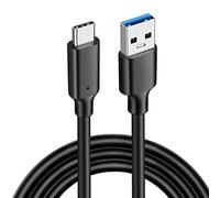 Cpolebev USB3.2 10Gbps Tipo C USB a A Tipo-C 3.2 Trasferimento Dati USB C per Disco Rigido SSD PD 60W 3A Ricarica Rapida 3.0,1M