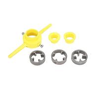 Cpolebev Utensile da Taglio per Filettatura per Tubi Creatore per Filettatura nel PVC Set di Utensili per Tubi Tondi NPT Utensile per Filettatura per Tubi, Utensile per Filettatura nel PVC