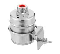 Cpolebev Valvola A Galleggiante Valvola Riempimento Completamente Automatica 1/2 Pollice Mini Valvola Galleggiante per Controllo del Livello 'Acqua per Serbatoi D'Acqua (Lato)
