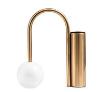 Cpolebev Vaso in Soggiorno Camera da Letto Decorazione Artigianale Decorazione Artigianale Disposizione Floreale Decorazione Domestica,Gold S