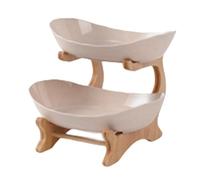 Cpolebev Vassoio per Frutta Rack Piatti da Tavolo Cucina Ciotola di Frutta Caramelle Divise Vassoi per Torte Piatti B