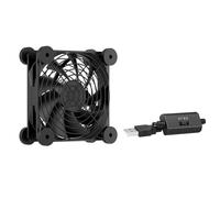 Cpolebev Ventola per PC Computer Ventola Tramite USB 5V Dispositivo di Raffreddamento del Telaio Silenzioso per di Raffreddamento del Router Rete Protettiva B