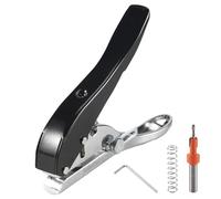 Cpolebev Vite Coperture Perforatrice 8Mm Apertura Rotonda Punch Pinze Carta di Credito Carta Fotografica Angolo Rotondo Puncher Pinza Taglierina di Carta