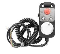 Cpolebev Volantino a 4 Tipo Universale CNC MPG Volantino Pendente 100 Impulsi 5 V e Arresto di Emergenza Volantino per Router CNC