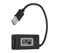 Cpolebev Voltaggio/Ampere USB Tester Tester Multimetro Multimetro Digitale Capacità Tester Elettrico Multifunzione USB 2.0.