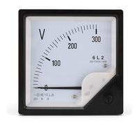 Cpolebev Voltmetro 6L2 AC 300V Tipo Puntatore Voltaggio Tester Meccanico