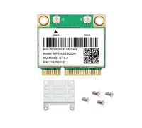 Cpolebev WiFi 6E -AXE3000H Scheda Mini PCI-E WiFi Scheda di Rete Bluetooth 5.2 AX210 Adattatore Wireless 802.11AX/AC