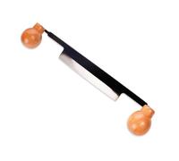 Cpolebev Woodworking Draw Knife con In Acciaio al Carbonio, Attrezzo per Sbucciare il Legno con Manico In Legno, Strumento per il del Legno A Mano, Lavorazione Fina