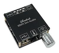Cpolebev XY-C50L Bluetooth 5.0 AUX Digital Power Amplifier Board 2X 50W Speaker Stereo Audio AMP Module Home Music