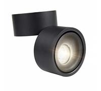 CPROSP 1PC 10W Faretto da Soffitto per Interni Plafoniera Faretti Faretti Regolabili Moderna per Cucina, Entrata, Corridoio Bianco Naturale 4000K, Nero