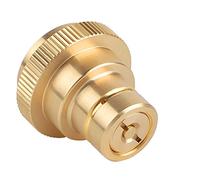 CPROSP Adattatore Soda&Stream Attacco Rapido, Quick Connect QC, Art, Terra, 425g 60L Filettatura trapezoidale TR21-4 - Gold