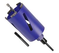 CPROSP M22 Corona Diamantata per Carotatrici Ø102mm L200mm, con Adattatore SDS PLUS e Punta di Centraggio, Corona per Foratura a Umido e a Secco, per Forare Calcestruzzo, Muratura e Pietra