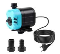 CPROSP Pompa Acquario (2000 L/H, 32W), Pompa Acqua Altezza Massima di Sollevamento: 2 m, Pompa Fontanella con Cavo da 1,5 m, per Laghetto, Giardini, Acquari, Statue, Idrocoltura