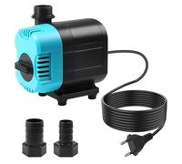 CPROSP Pompa Acquario (2500 L/H, 40W), Pompa Acqua Altezza Massima di Sollevamento: 2,4 m, Pompa Fontanella con Cavo da 2 m, per Laghetto, Giardini, Acquari, Statue, Idrocoltura